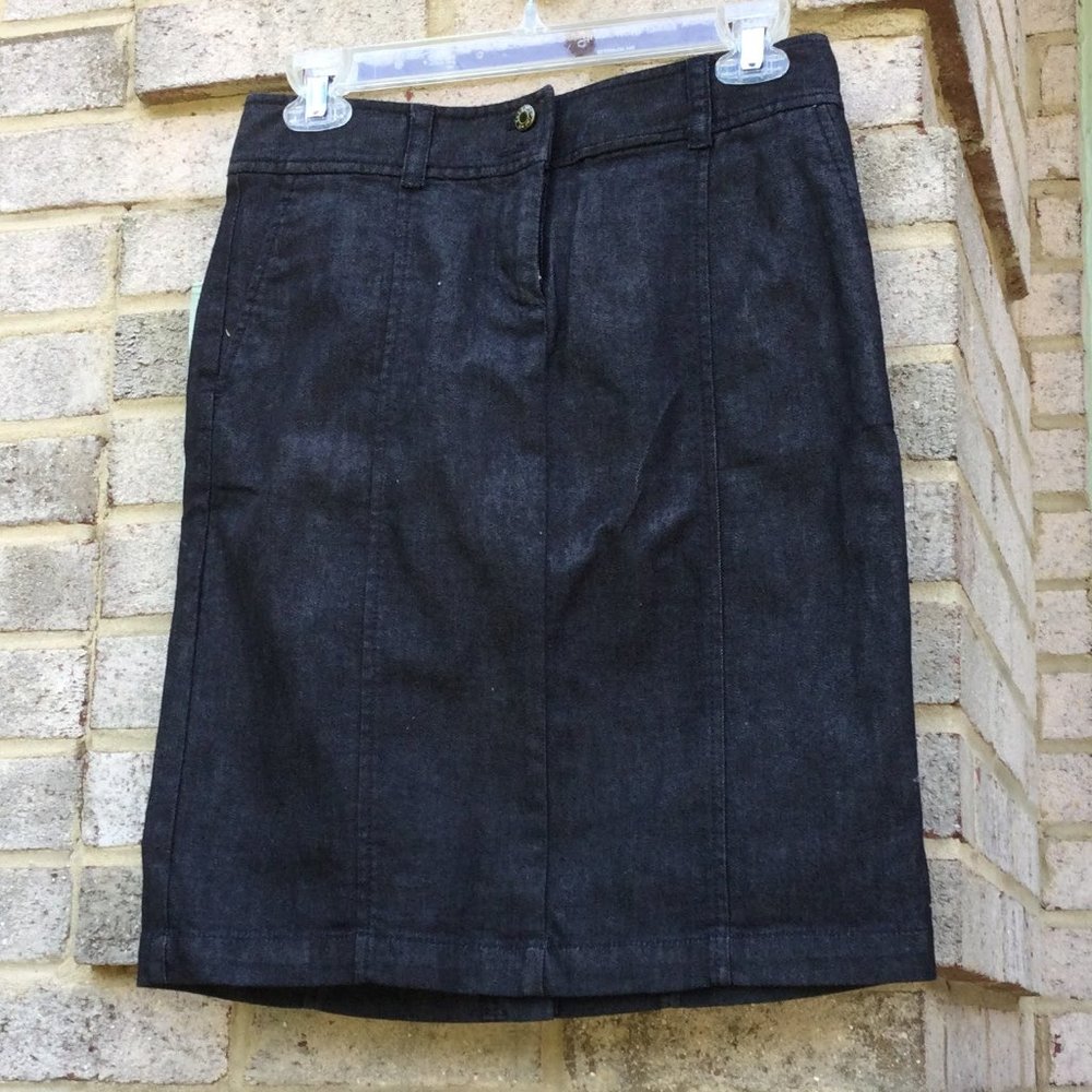 Talbots Denim Midi Skirt